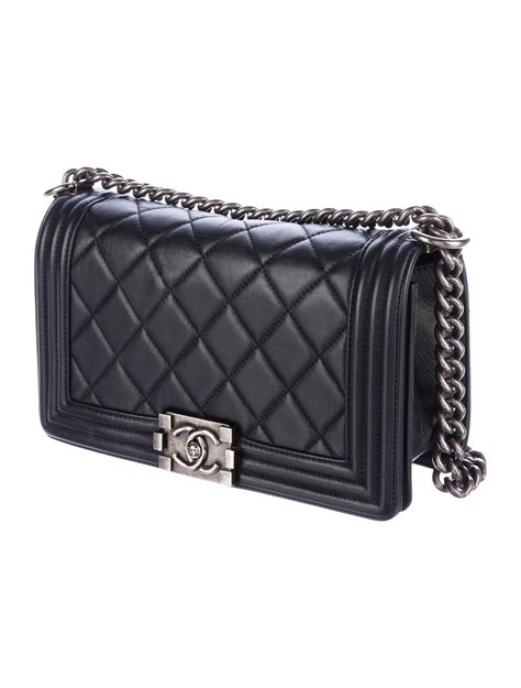 18c boy chanel quilted med flapbag|Chanel bag history.